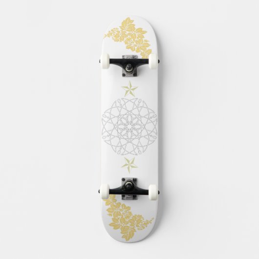 Celestie in Natur Vektordesign Skateboard (Vorderseite)