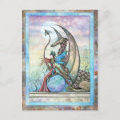 Celestis Compainions Fairy and Dragon Postcard Postkarte (Vorderseite)