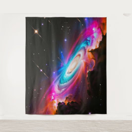 Celestis Fantasy Black Hole Wall Art Wandteppich
