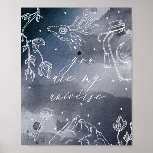 *~* Celestis Fantasy YOU are my UNIVERSE Poster (Vorne)