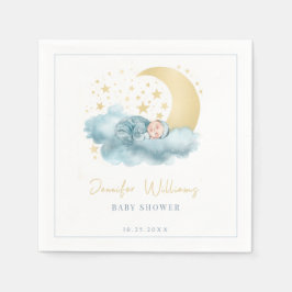 Celestis moon stars Baby Boy Duschpapier Serviette