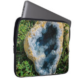Celestite Geode Laptopschutzhülle (Vorne Rechts)
