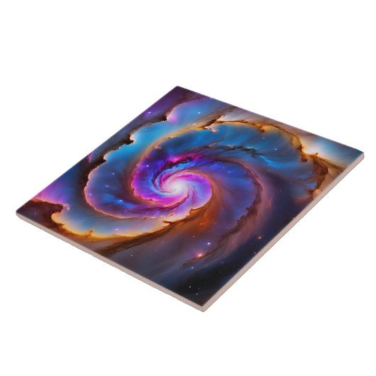 "Celestium" - Nebula und Galaxien Fliese (Seite)