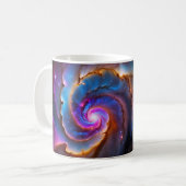 "Celestium" - Nebula und Galaxien Kaffeetasse (Vorderseite Links)