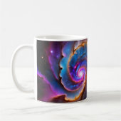 "Celestium" - Nebula und Galaxien Kaffeetasse (Links)