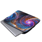 "Celestium" - Nebula und Galaxien Laptopschutzhülle (Vorne Knopf)