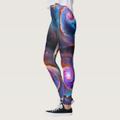 "Celestium" - Nebula und Galaxien Leggings (Links)