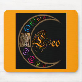 Celestrial Moon Leo Mousepad