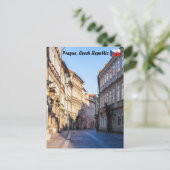 Celetna Straße in der Altstadt von Prag Postkarte (Stehend Vorderseite)