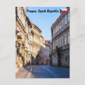 Celetna Straße in der Altstadt von Prag Postkarte (Vorderseite)