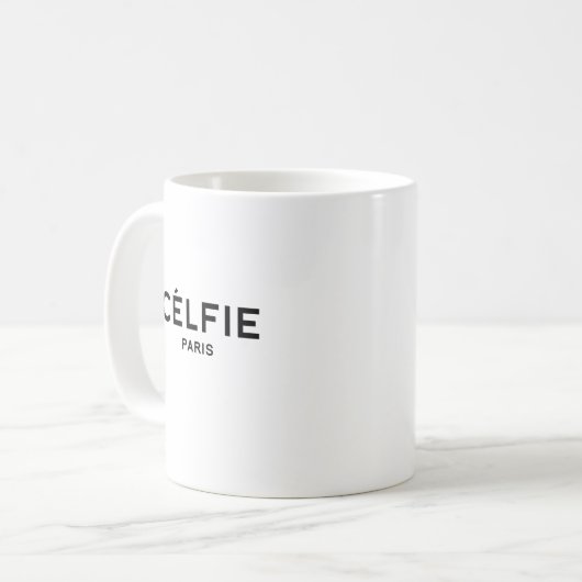 CELFIE PARIS KAFFEETASSE (Vorderseite Links)