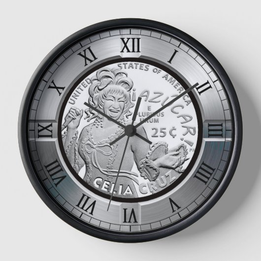Celia Cruz Quarter ~ Cuban-American Singer ~ *~ Uhr (Vorderseite)