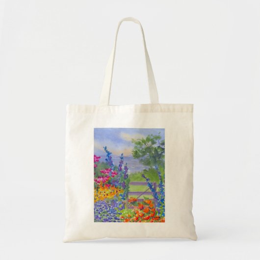 Celia Thaxter Garden auf der Isle of Shoals Tote B Tragetasche (Vorne)