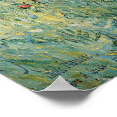 Celia Thaxter in ihrem Garten von Childe Hassam Poster (Ecke)