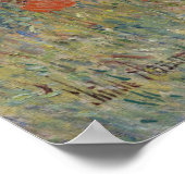 Celia Thaxter's Garden, Isles of Shoals, Maine Poster (Ecke)