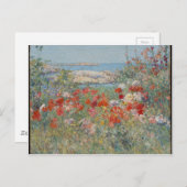 Celia Thaxter's Garden, Isles of Shoals, Maine Postkarte (Vorne/Hinten)
