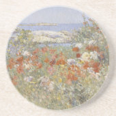Celia Thaxter's Garden von Frederick Childe Hassam Getränkeuntersetzer (Vorne)