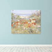Celia Thaxter's Garden von Frederick Childe Hassam Leinwanddruck (Insitu (Holzboden))