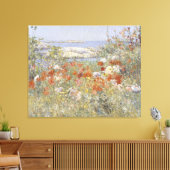 Celia Thaxter's Garden von Frederick Childe Hassam Leinwanddruck (Insitu (Wohnzimmer))