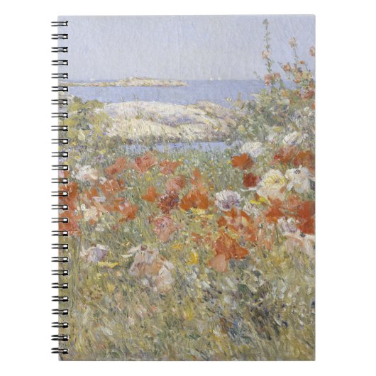 Celia Thaxter's Garden von Frederick Childe Hassam Notizblock (Vorderseite)