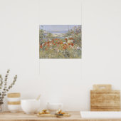 Celia Thaxter's Garden von Frederick Childe Hassam Poster (Küche)