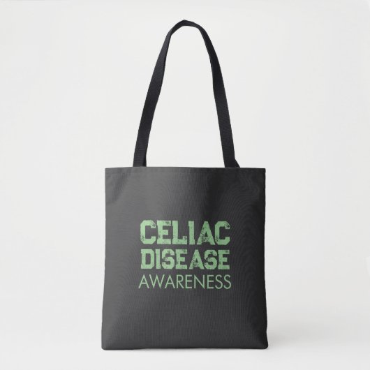 Celiac Disease Awareness Funny Tote Bag Tasche (Vorderseite)