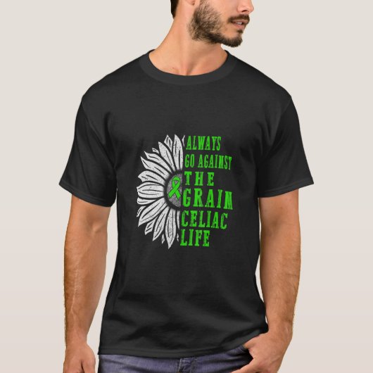 Celiac Disease Awareness Go immer gegen Grain G T-Shirt (Vorderseite)
