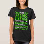 Celiac Disease Awareness Month Disease Ribbon T-Shirt (Vorderseite)