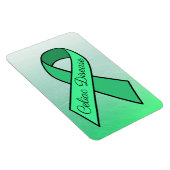 Celiac Disease Awareness Ribbon Green Magnet (Rechte Seite)