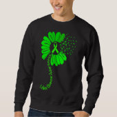 Celiac Disease Awareness Ribbon Sonnenblume Sweatshirt (Vorderseite)