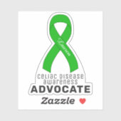 Celiac Disease Awareness Vinyl Sticker (Blatt)