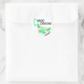 Celiac Disease BUTTERFLY 3.1 Runder Aufkleber (Tasche)