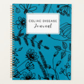 Celiac Disease Monthly Journal - Blue Planer (Vorderseite)
