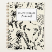Celiac Disease Monthly Journal - Soft Yellow Planer (Vorderseite)