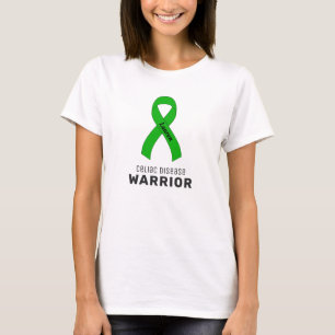 Celiac Disease Ribbon White T - Shirt