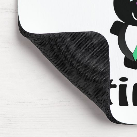 Celiac Disease stinks Skunk Awareness Design Mousepad (Ecke)