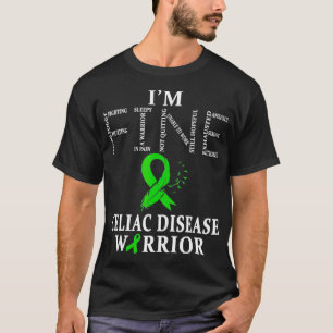 Celiac Disease Warrior I'm Fine T-Shirt