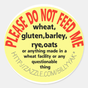 Celiac Sticker