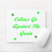 Celiacs gehen gegen das Korn Mousepad (Mit Mouse)