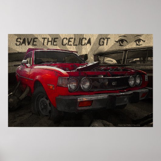 Celica GT Poster (Vorne)