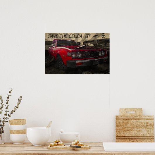 Celica GT Poster (Küche)