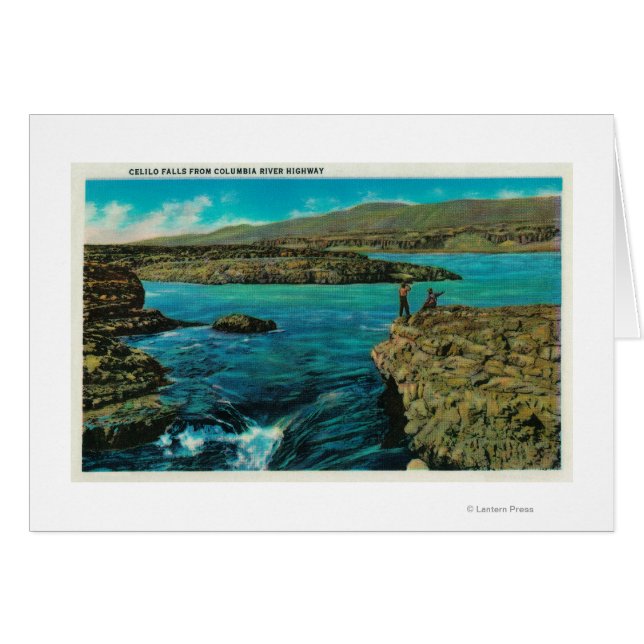 Celilo Falls an der Columbia River (Vorderseite (Horizontal))