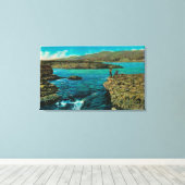 Celilo Falls an der Columbia River Leinwanddruck (Insitu (Holzboden))