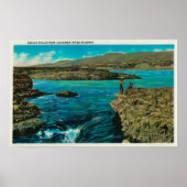 Celilo Falls an der Columbia River Poster (Vorne)