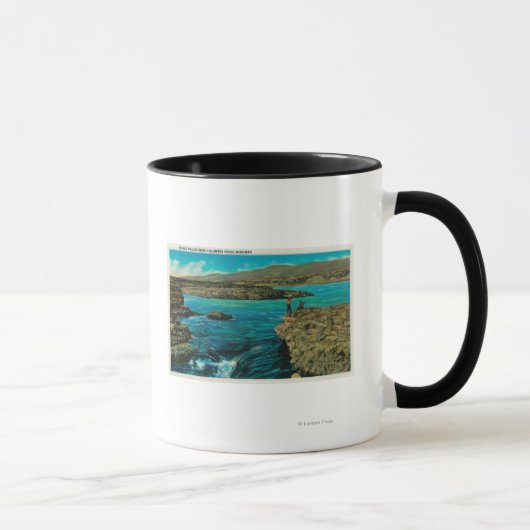 Celilo Falls an der Columbia River Tasse (Rechts)