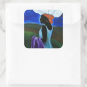 Celimene 2008 quadratischer aufkleber (Tasche)