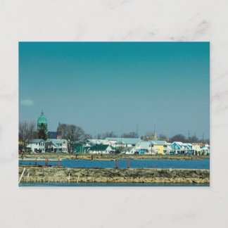 Celina, Ohio am Grand Lake St. Marys Postkarte