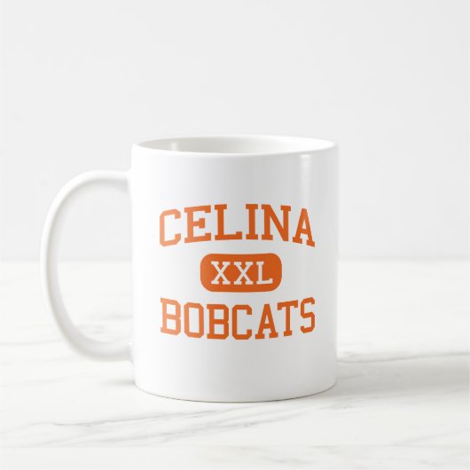 Celina - Rotluchse - Jüngeres - Celina Texas Kaffeetasse (Links)