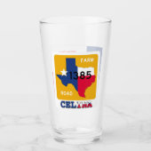 Celina, Texas & FM 1385 Rd, Pint Glass Glas (Vorderseite)