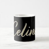 Celina white gold Handwriting Tasse Kaffeetasse (Mittel)